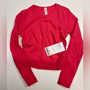 NWT Lululemon All It Takes Ribbed Nulu Long Sleeve Women’s Size 6 Glaze Pink